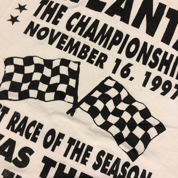 1997 Atlanta Georgia Nascar Single Stitch Shirt Size X-Large - Beyond 94