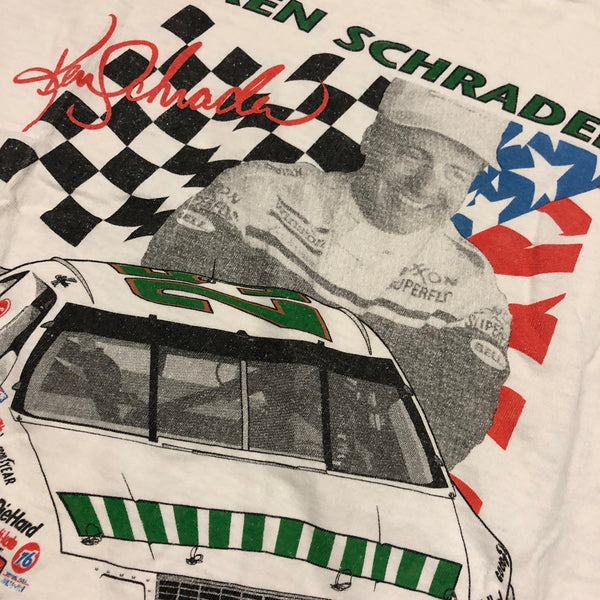 1992 Ken Schrader Nascar Single Stitch Shirt Size Small - Beyond 94