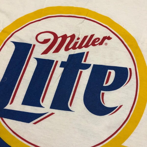 2000 Miller Lite Nascar All Over Print Shirt Size Medium - Beyond 94