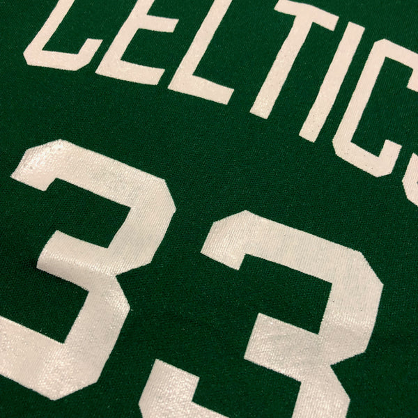 Vintage 80s Celtics Larry Bird Sand-Knit Jersey Size Large - Beyond 94