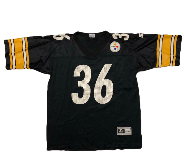 Vintage 90s Pittsburgh Steelers Jerome Bettis Starter Jersey Size Large - Beyond 94