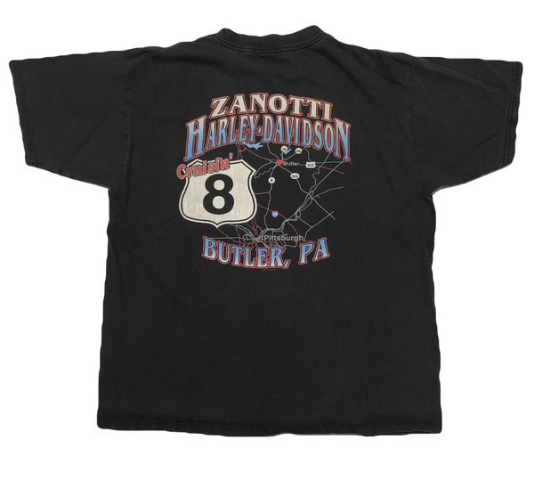 1998 Harley Davidson Cruisin 8 Shirt Size X-Large - Beyond 94