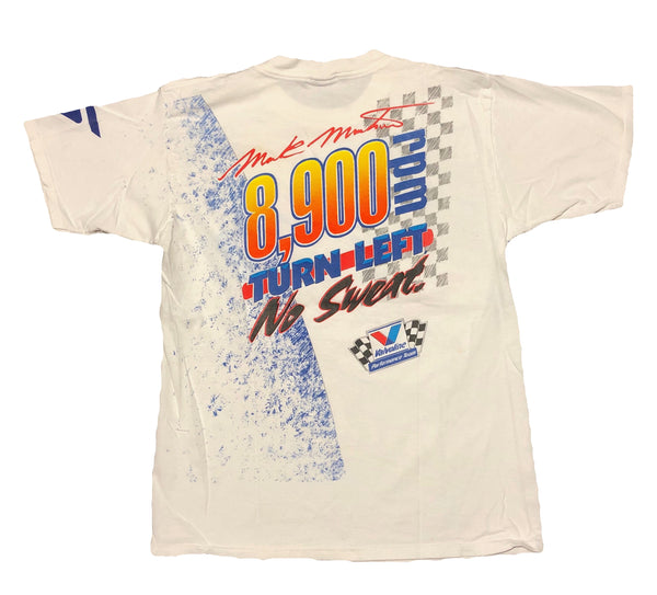 1995 Mark Martin Maxed Out All Over Print Shirt Size Large - Beyond 94