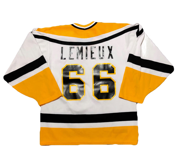 Vintage 90s Mario Lemieux Pittsburgh Penguins Jersey Size Small - Beyond 94