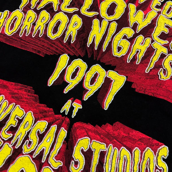 1997 Universal Studios Halloween Horror Nights Shirt Size X-Large - Beyond 94