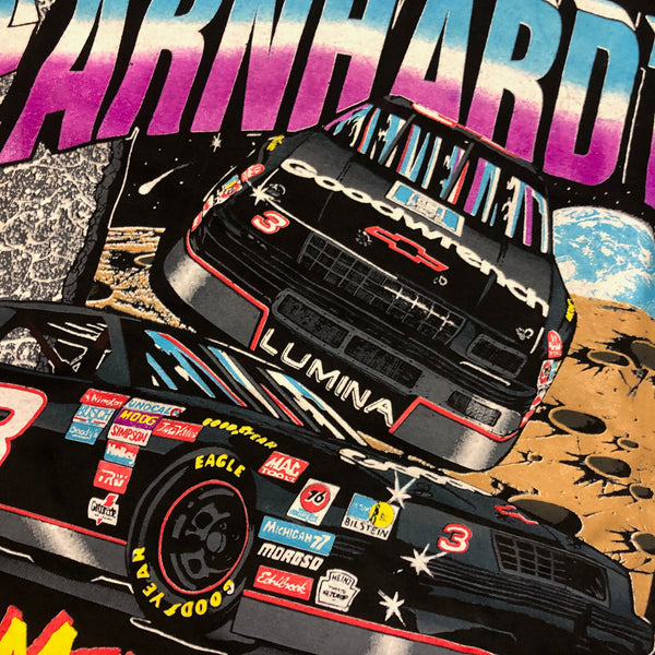 1993 DS Dale Earnhardt No Mercy Tour Single Stitch Shirt Size Medium - Beyond 94