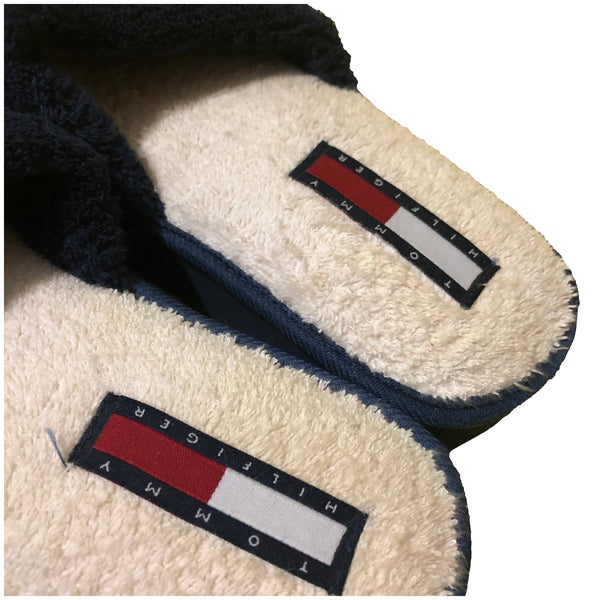 Vintage 90s Tommy Hilfiger Big Flag Slipper Shoes | Beyond 94