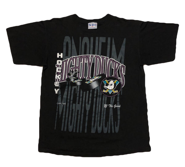 1993 Anaheim Mighty Ducks Single Stitch Shirt Size Large - Beyond 94