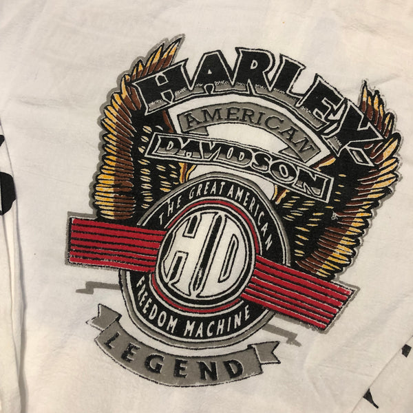 Vintage 90s Harley Davidson Mexico Light Jacket Size Large - Beyond 94