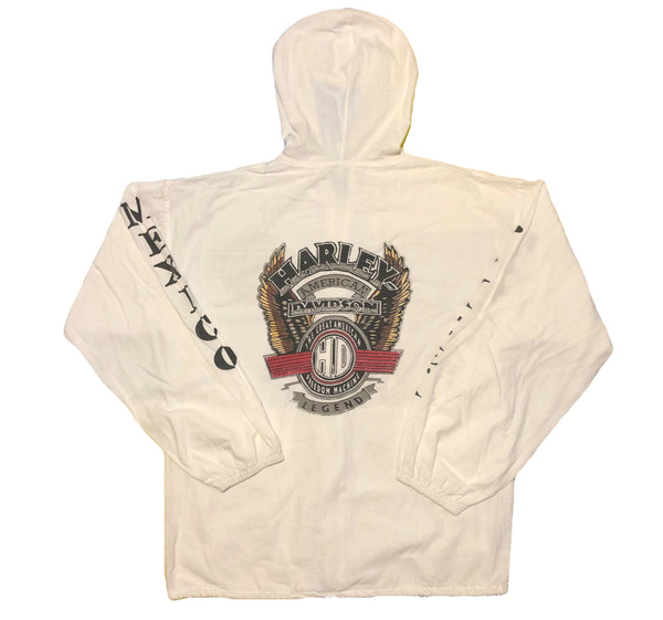 Vintage 90s Harley Davidson Mexico Light Jacket Size Large - Beyond 94