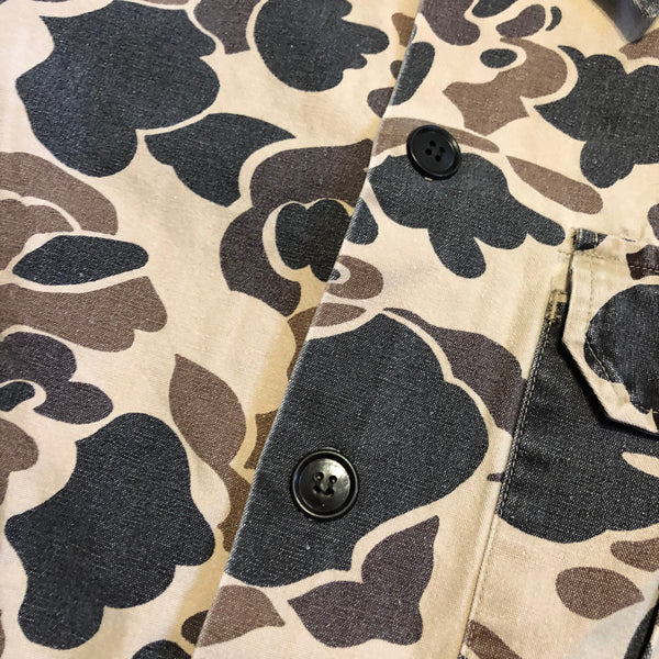 Vintage 80s Duck Bay Camo Shirt Size Medium - Beyond 94