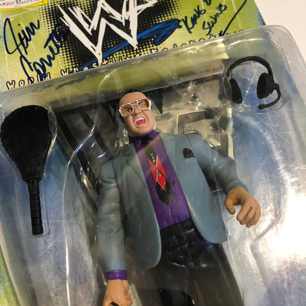 1998 WWf Jim Cornette Ringside Collection Series 2 Autographed Action Figure - Beyond 94
