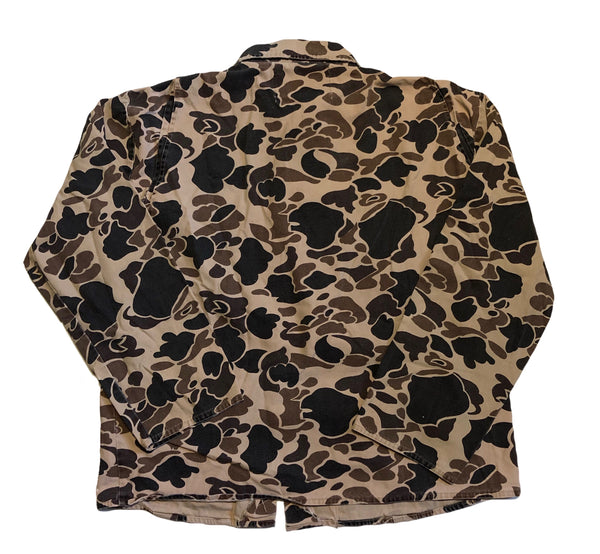 Vintage 80s Duck Bay Camo Shirt Size Medium - Beyond 94