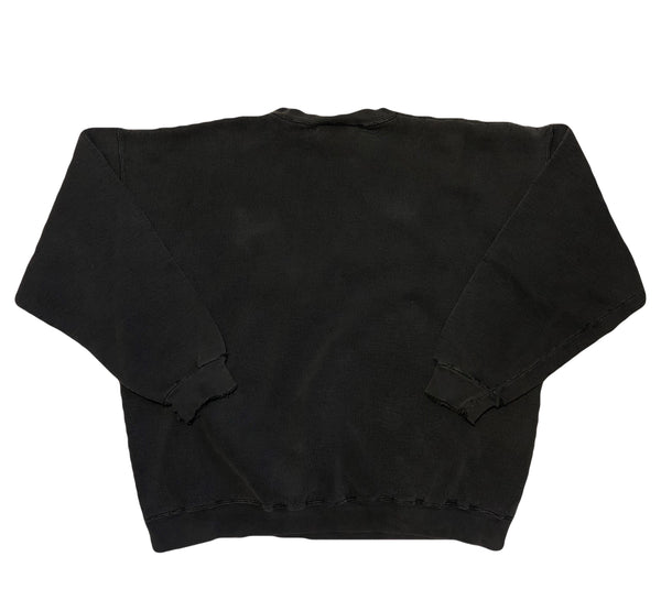 Vintage 90s Adidas Trefoil Distressed Sweatshirt Size X-Large