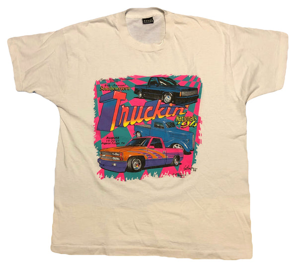 Vintage 1994 Truckin' Nationals Single Stitch Shirt | Beyond 94