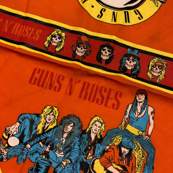 Vintage 80s Guns N' Roses Bandana | Beyond 94