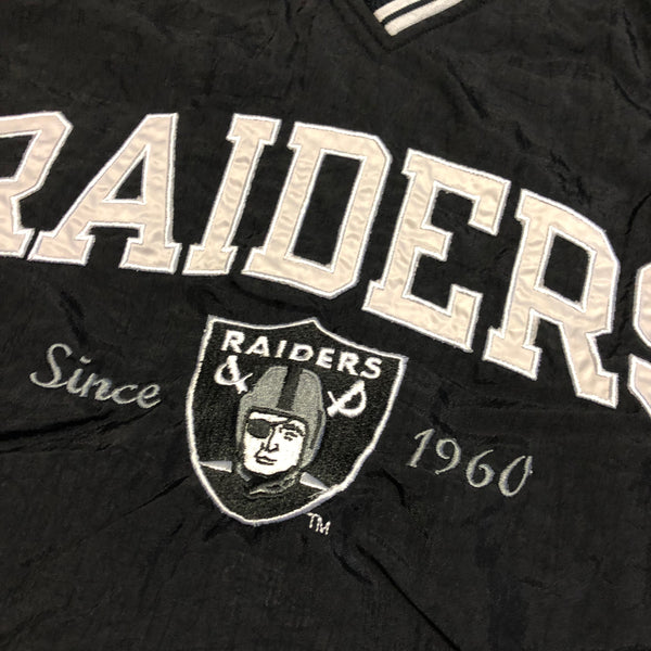 Vintage 90s Champion LA Raiders Pullover Jacket | Beyond 94