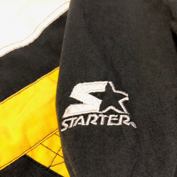Vintage 90s Pittsburgh Penguins Starter Windbreaker Jacket Size X-Large