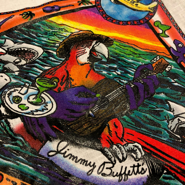 Vintage 90s Jimmy Buffett Margaritaville Bandana | Beyond 94