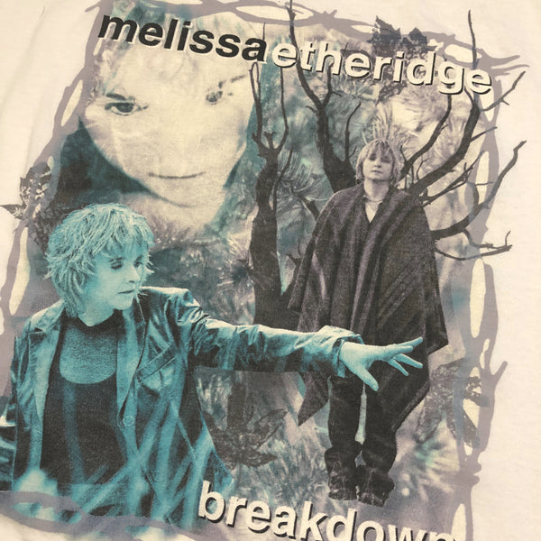 1999 Melissa Etheridge Breakdown Tour Shirt Size X-Large