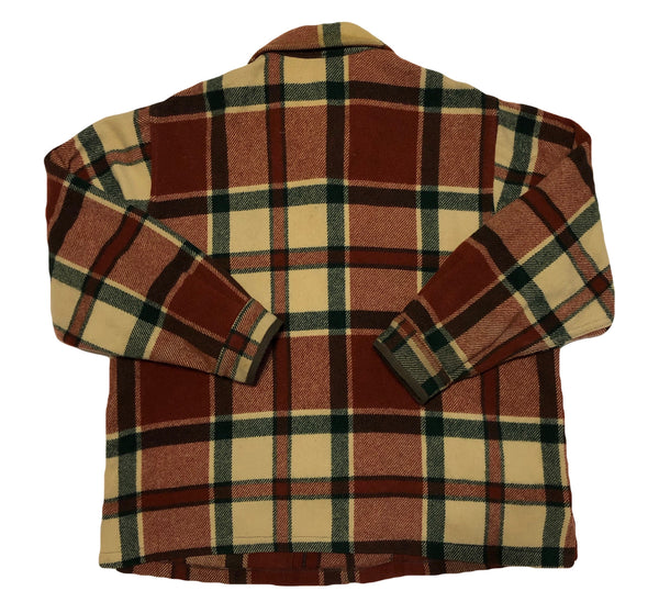 Vintage 80s Woolrich Plaid Wool Coat | Beyond 94