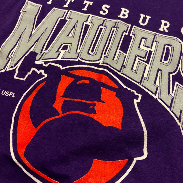 Vintage 1983 DSWT Pittsburgh Maulers Single Stitch Shirt | Beyond 94