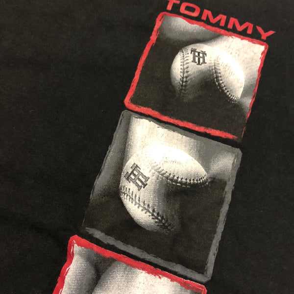Vintage Tommy Jeans Baseball Gear Shirt Size Medium