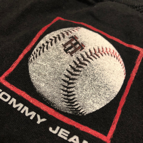 Vintage Tommy Jeans Baseball Gear Shirt Size Medium