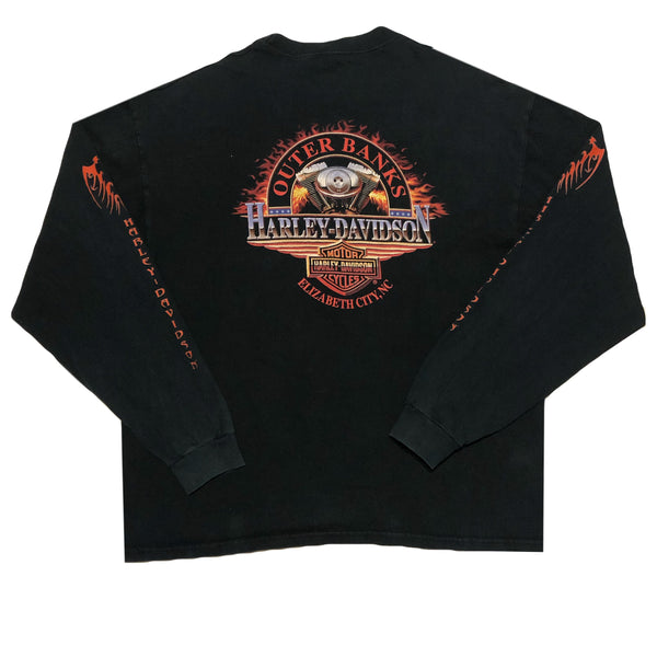Vintage 90s Harley Davidson Outer Banks L/s Shirt | Beyond 94