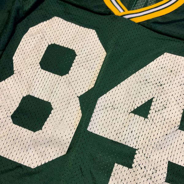Vintage 90s Sterling Sharpe Green Bay Packers Jersey Size Medium (44)