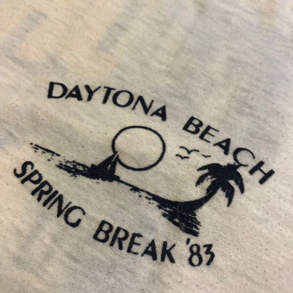 1983 Daytona Beach Spring Break Single Stitch Shirt Size X-Small/Small