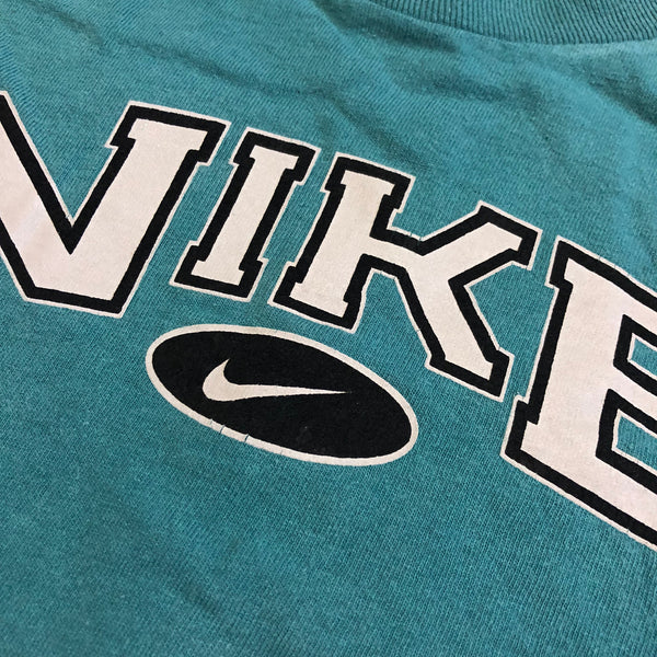 Vintage 90s Nike Spellout Logo L/s Shirt | Beyond 94