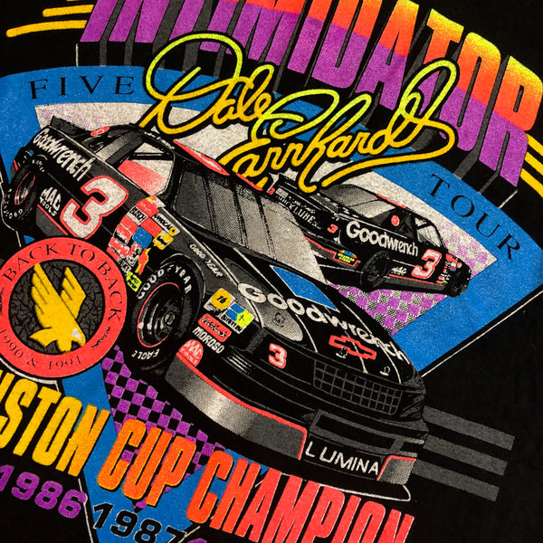 1992 Dale Earnhardt Intimidator V Racing Single Stitch Shirt Size Large