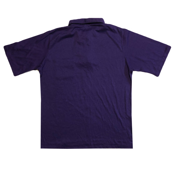 Vintage 80s Mardi Gras Polo Shirt Size X-Large