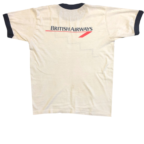 Vintage 80s British Airways Ringer Shirt | Beyond 94