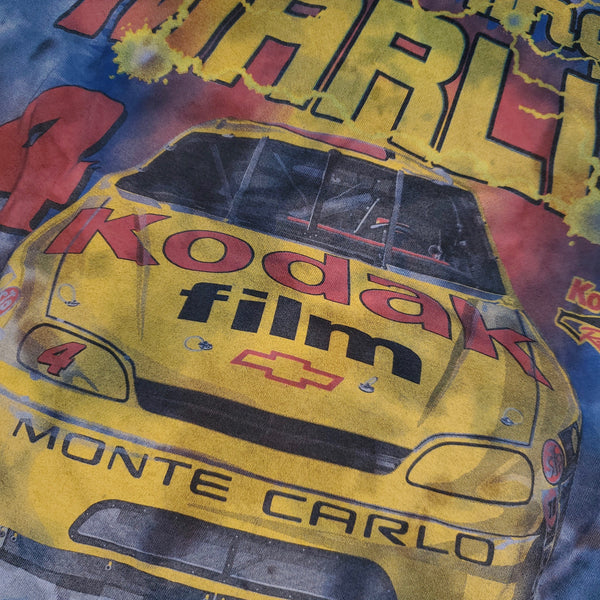 1997 Sterling Marlin 1/1 Tie Dye Single Stitch Shirt Size Medium