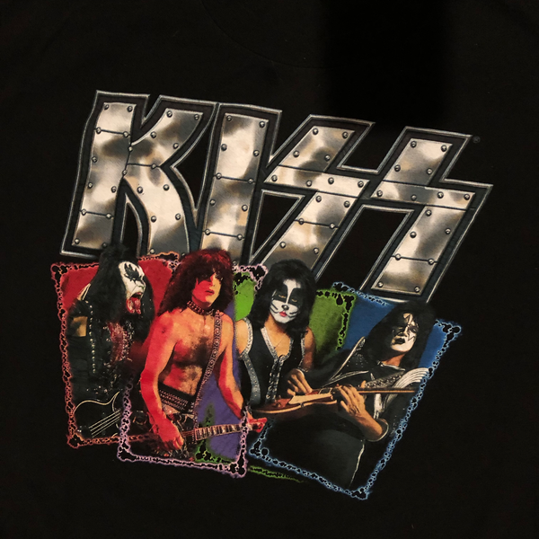 2004 KISS "Rock The Nation" Concert Tour Shirt Black Size Large - Beyond 94