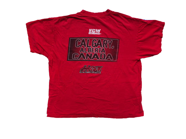 ECW Lance Storm "Canadian Superstar" Shirt Red X-Large - Beyond 94