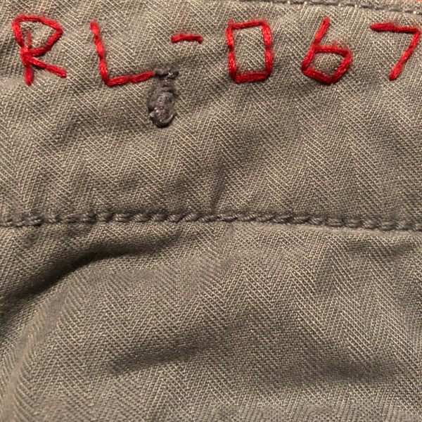 Vintage Polo Ralph Lauren Cargo Pants Blue-Grey Size 34x32 - Beyond 94