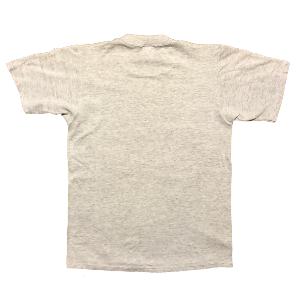 1990 Deer In The Wilderness Single Stitch Shirt Grey Size Small - Beyond 94