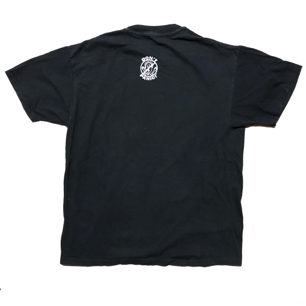 Vintage 90s Single Stitch You Are So Fucking Nosy Shirt Black Size Medium - Beyond 94