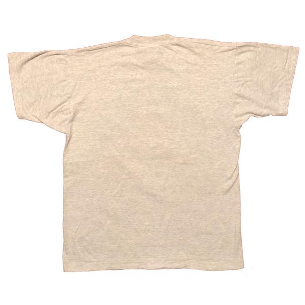 Vintage 90s Single Stitch In Dad We Trust Shirt Heather Grey Size Large - Beyond 94