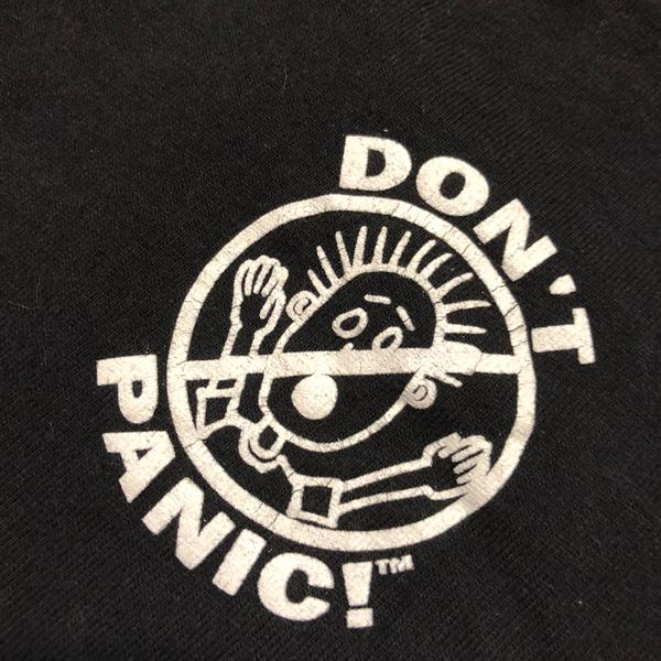 Vintage 90s Single Stitch You Are So Fucking Nosy Shirt Black Size Medium - Beyond 94
