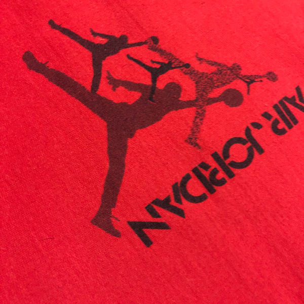 Vintage 1989 Nike Air Jordan Sweatshirt Red Large - Beyond 94