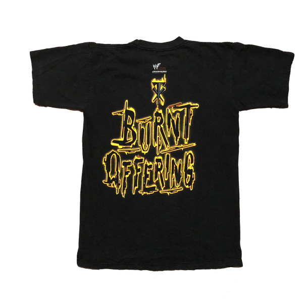 1999 WWF The Undertaker "Burnt Offering" Shirt Black Size Large - Beyond 94