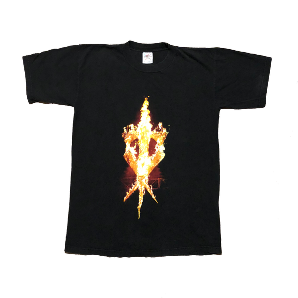 1999 WWF The Undertaker "Burnt Offering" Shirt Black Size Large - Beyond 94