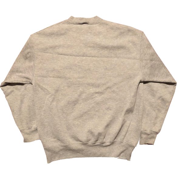 2002 MLB Cleveland Indians "Chief Wahoo" Grey Crewneck Size Medium - Beyond 94