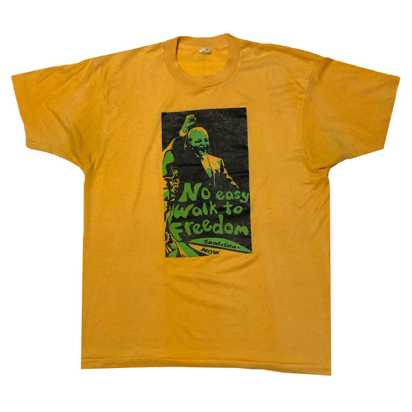Vintage 1990 Nelson Mandela Freedom Single Stitch Shirt | Beyond 94