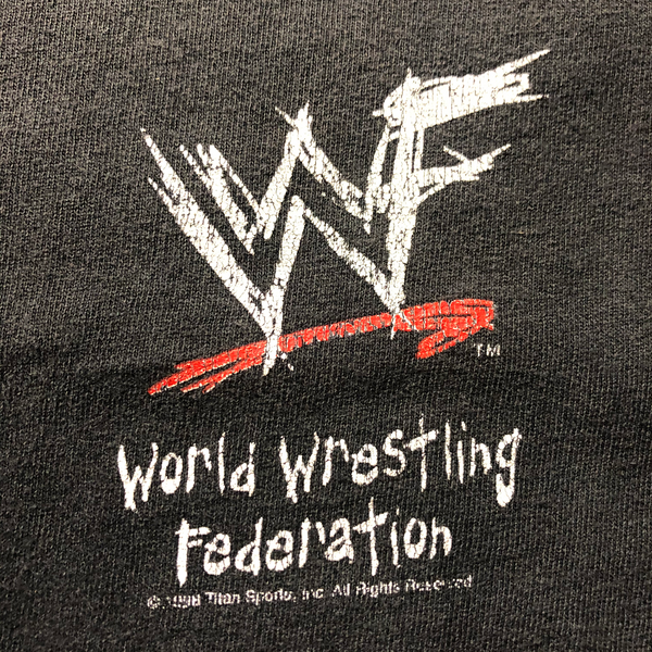 1998 WWF Size Matters Shirt Size X-Large