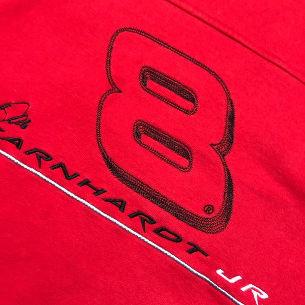 Vintage Dale Earnhardt Jr. Sweatshirt Red Size X-Large - Beyond 94
